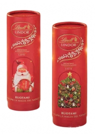 LINDT CONF.T.10,00 GR.75 TUBO NATALE